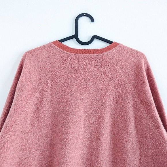 FEAT BlanketBlend Crewneck ButterWash Sweater in Cayenne XL - Picture 4 of 13